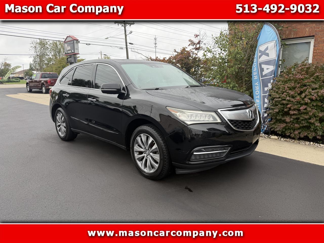 Acura MDX SH-AWD 6-Spd AT w/Tech Package 2015