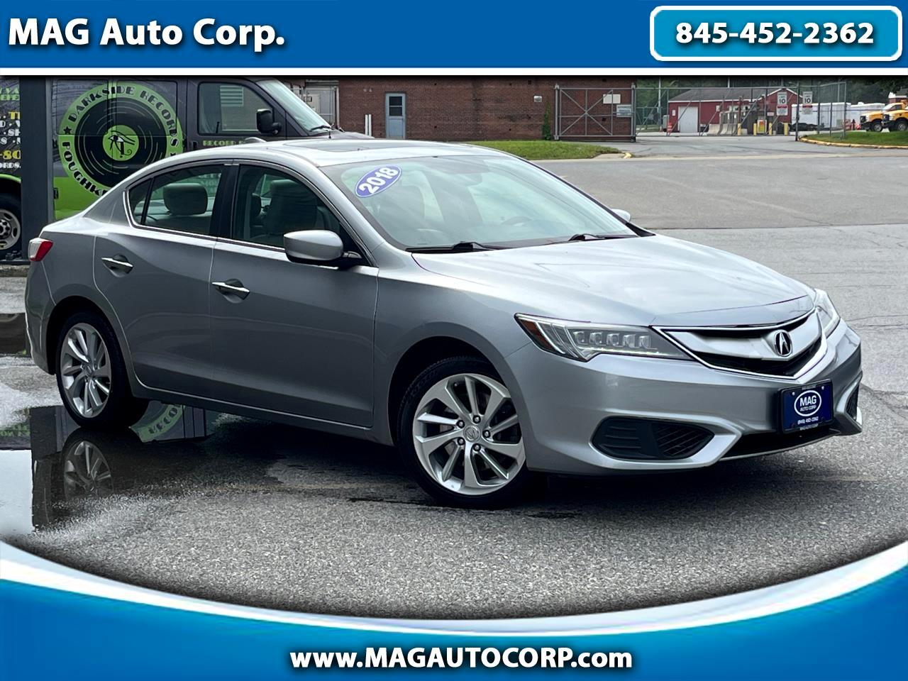 Acura ILX 8-Spd AT w/ AcuraWatch Plus Package 2018