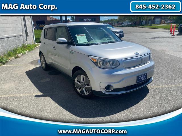 Gray 2017 Kia Soul EV FWD Wagon Front-Wheel Drive Automatic
