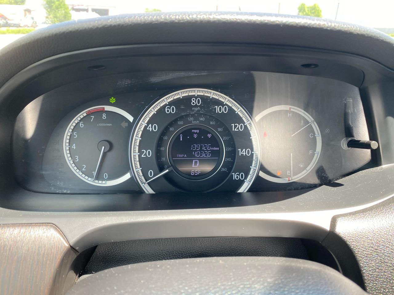 Honda Accord EX-L Sedan CVT 2015