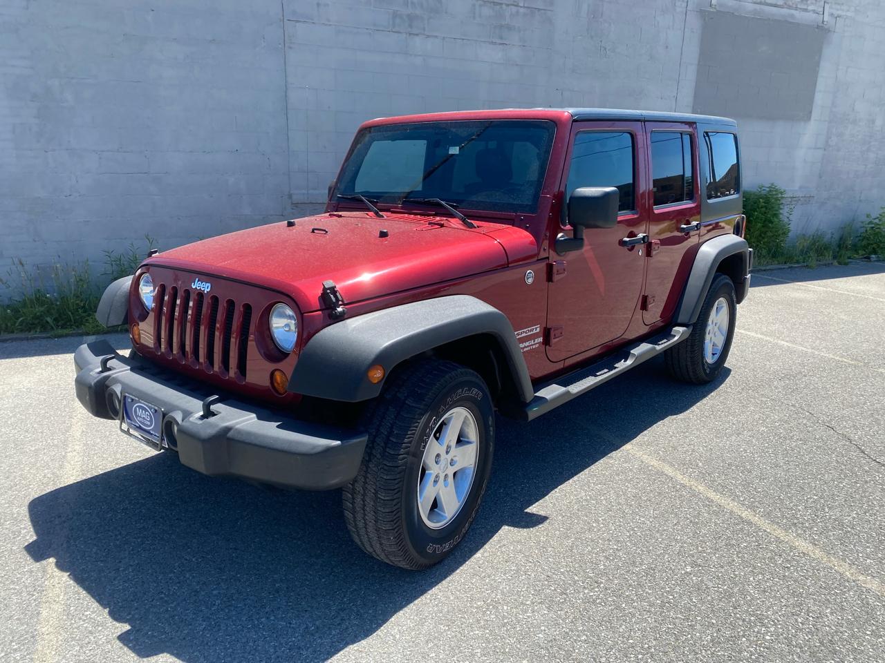 Jeep Wrangler Unlimited Sport 4WD 2012