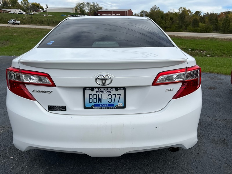 Toyota Camry SE 2012 Toyota Camry SE 2012