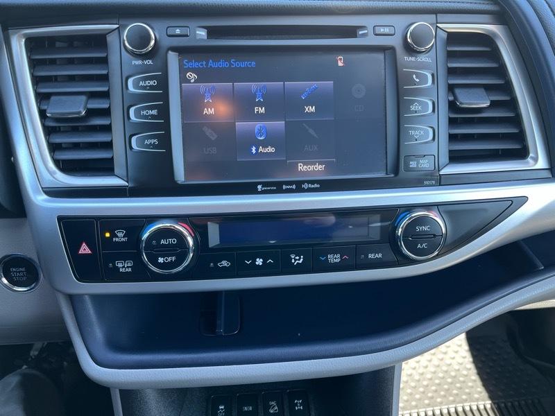 Toyota Highlander XLE AWD V6 2018