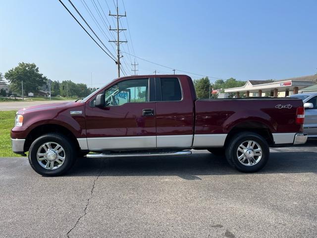 Red 2006 Ford F-150 Pickup Truck Four-Wheel Drive Automatic