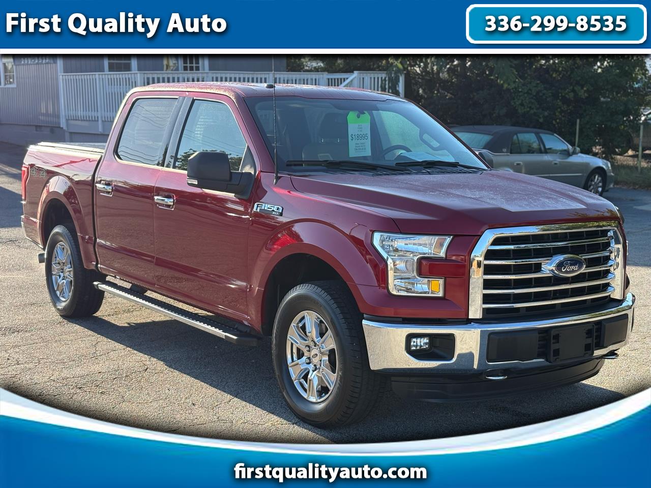 2015 Ford F-150 4WD SUPERCREW 145 INCH  XLT