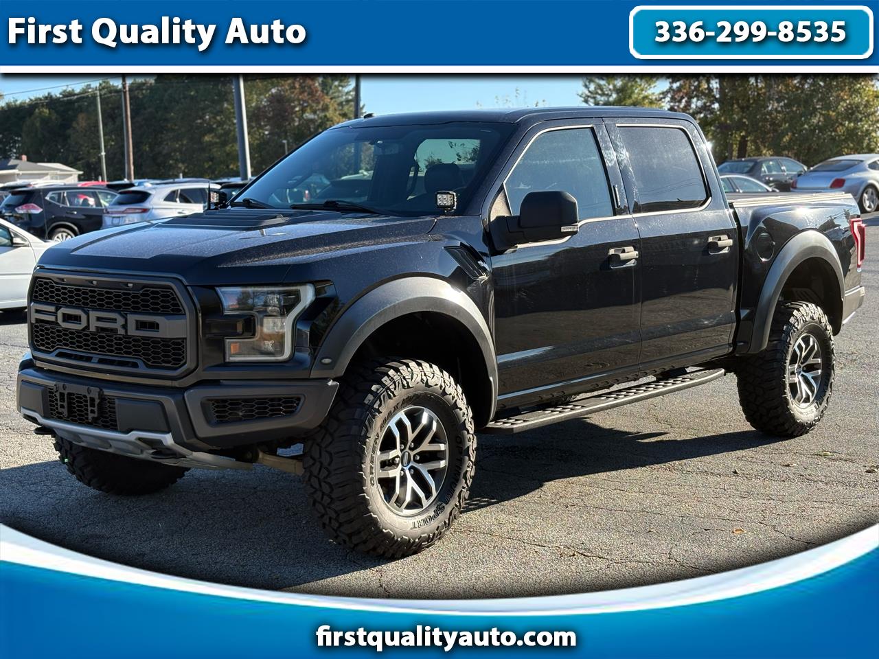 2017 Ford F-150 RAPTOR 4WD SUPERCREW 5.5` BOX