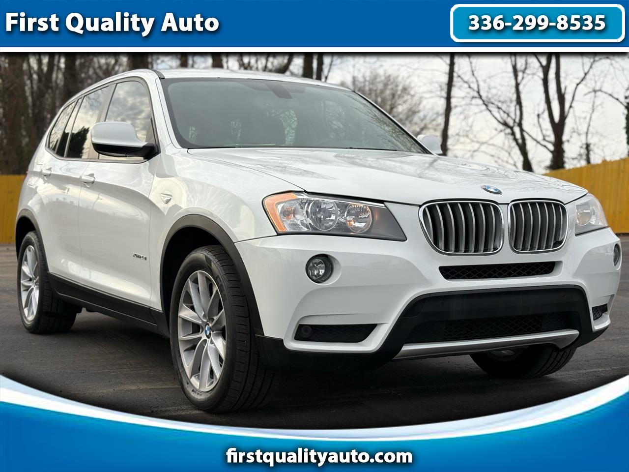 2014 BMW X3 AWD 4DR XDRIVE28I