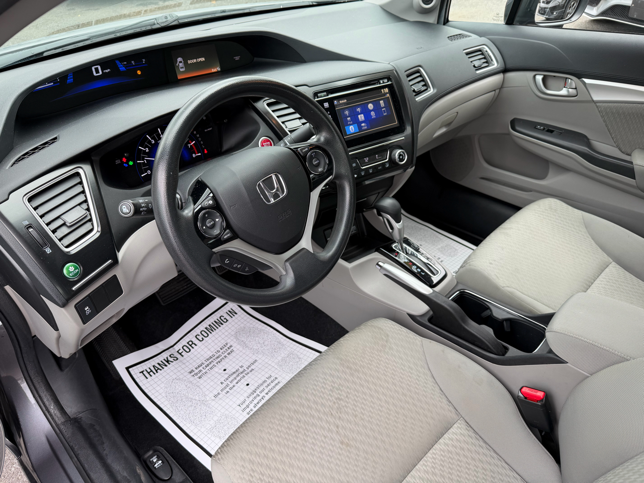 Honda Civic EX Sedan CVT 2014