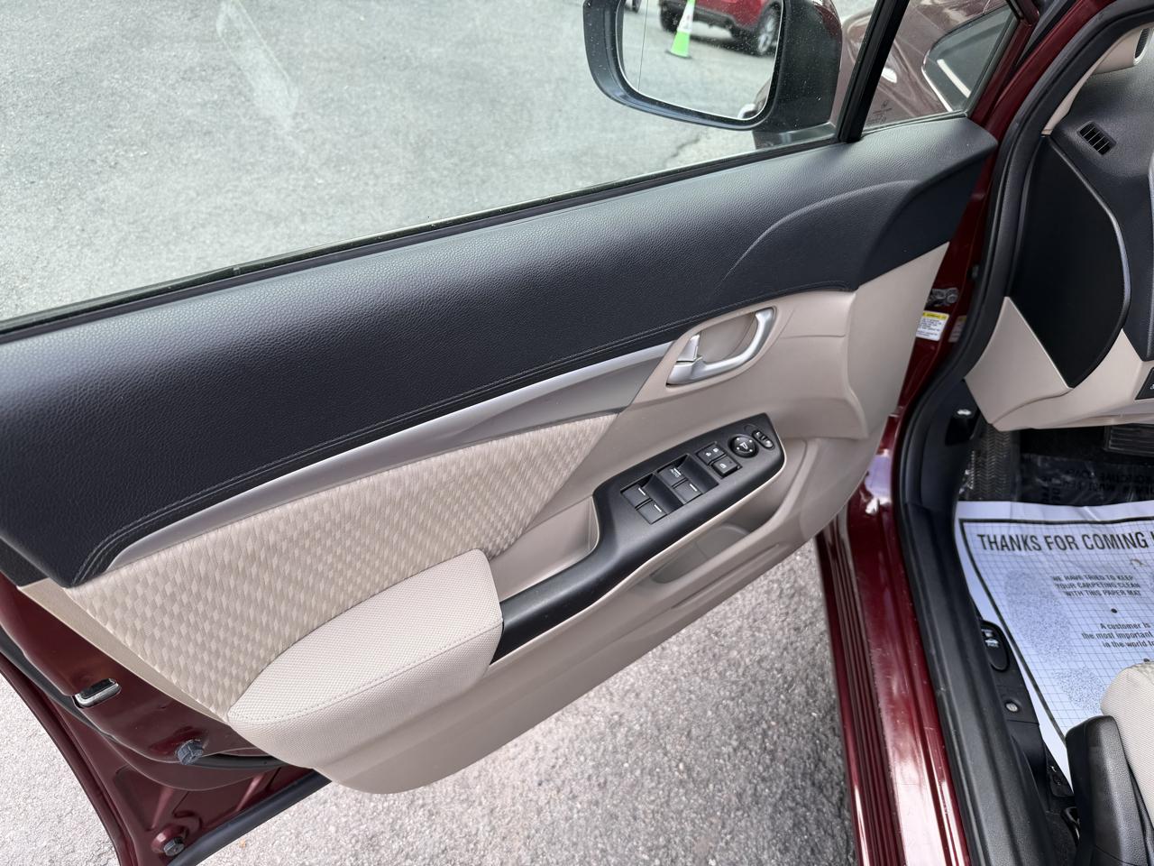 Honda Civic EX Sedan CVT 2014