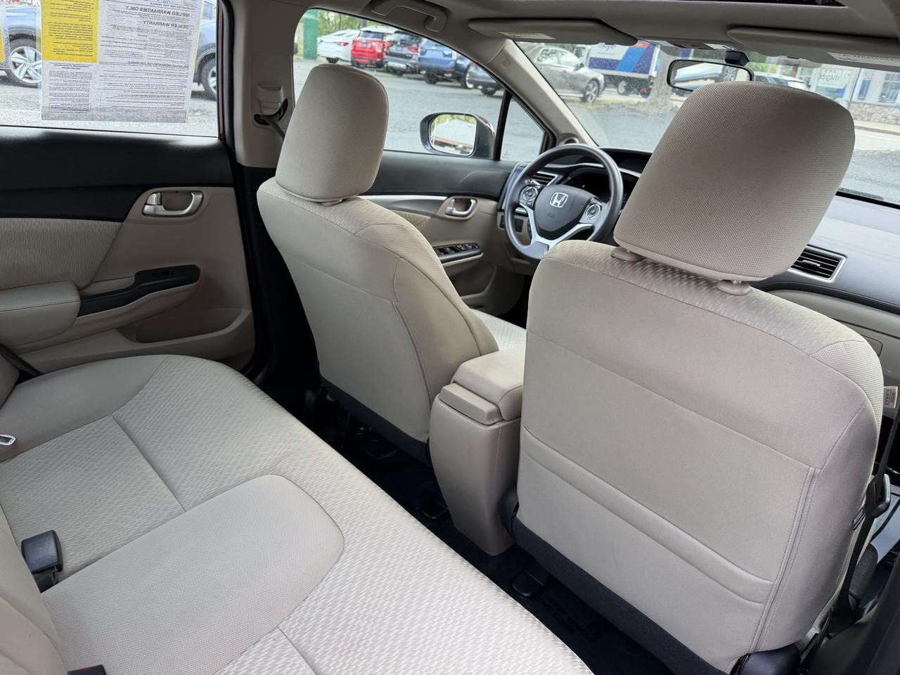 Honda Civic EX Sedan CVT 2014