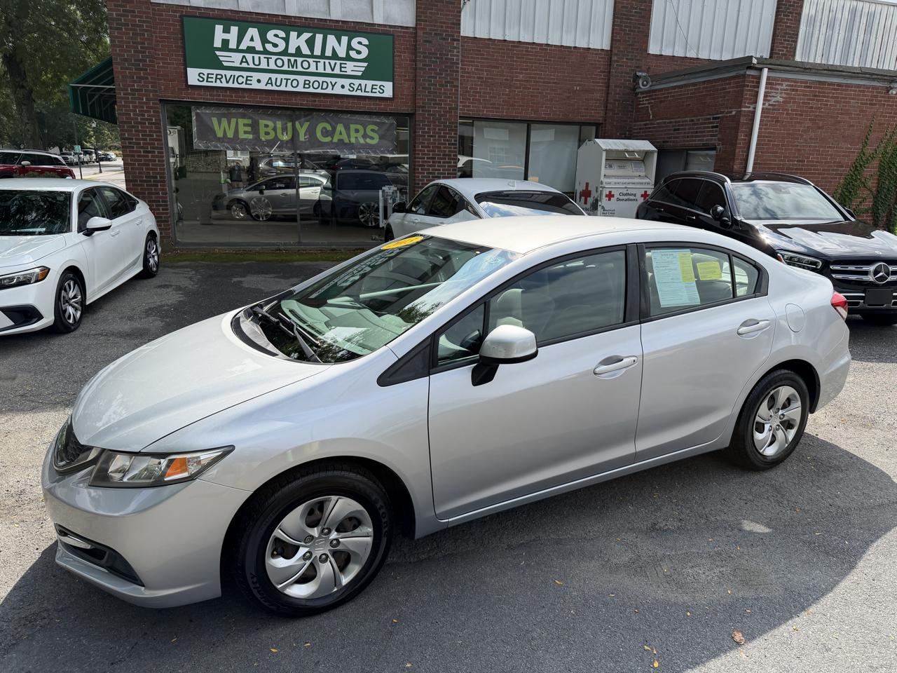 2013 Honda Civic LX Sedan 5-Speed AT