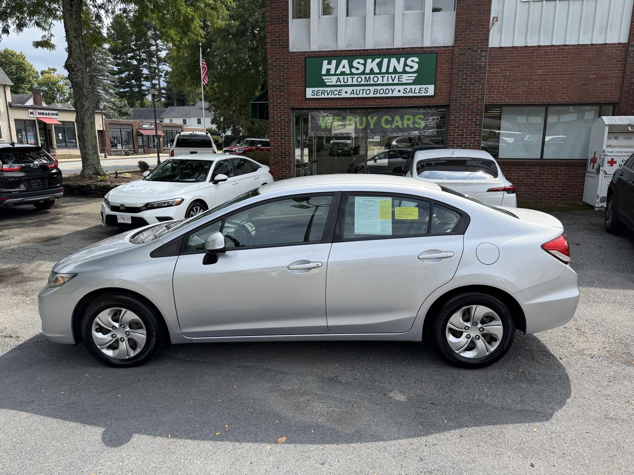 Honda Civic LX Sedan 5-Speed AT 2013