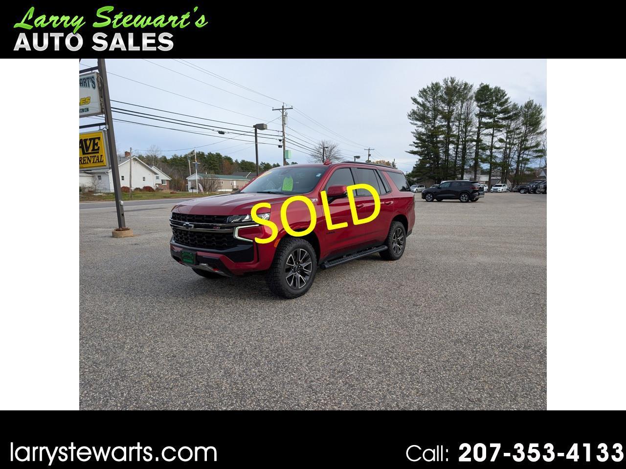 2021 Chevrolet Tahoe 4WD 4dr Z71