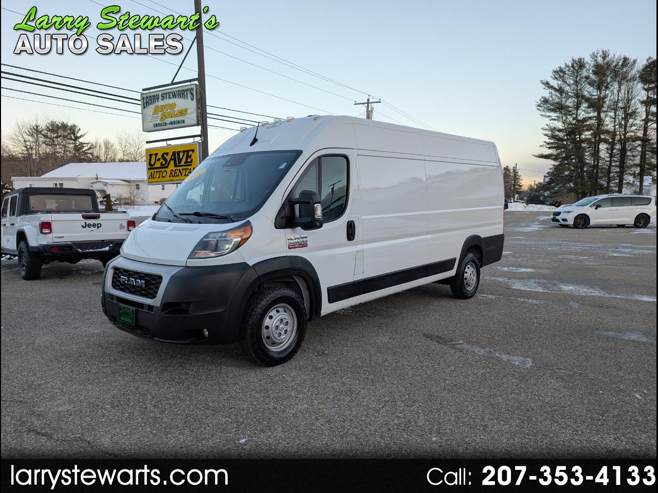 2022 RAM ProMaster Cargo Van 3500 High Roof 159" WB EXT