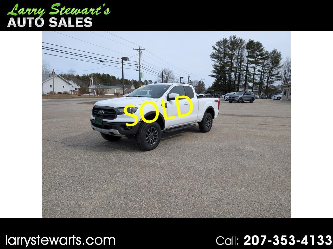 2020 Ford Ranger LARIAT 4WD SuperCab 6' Box