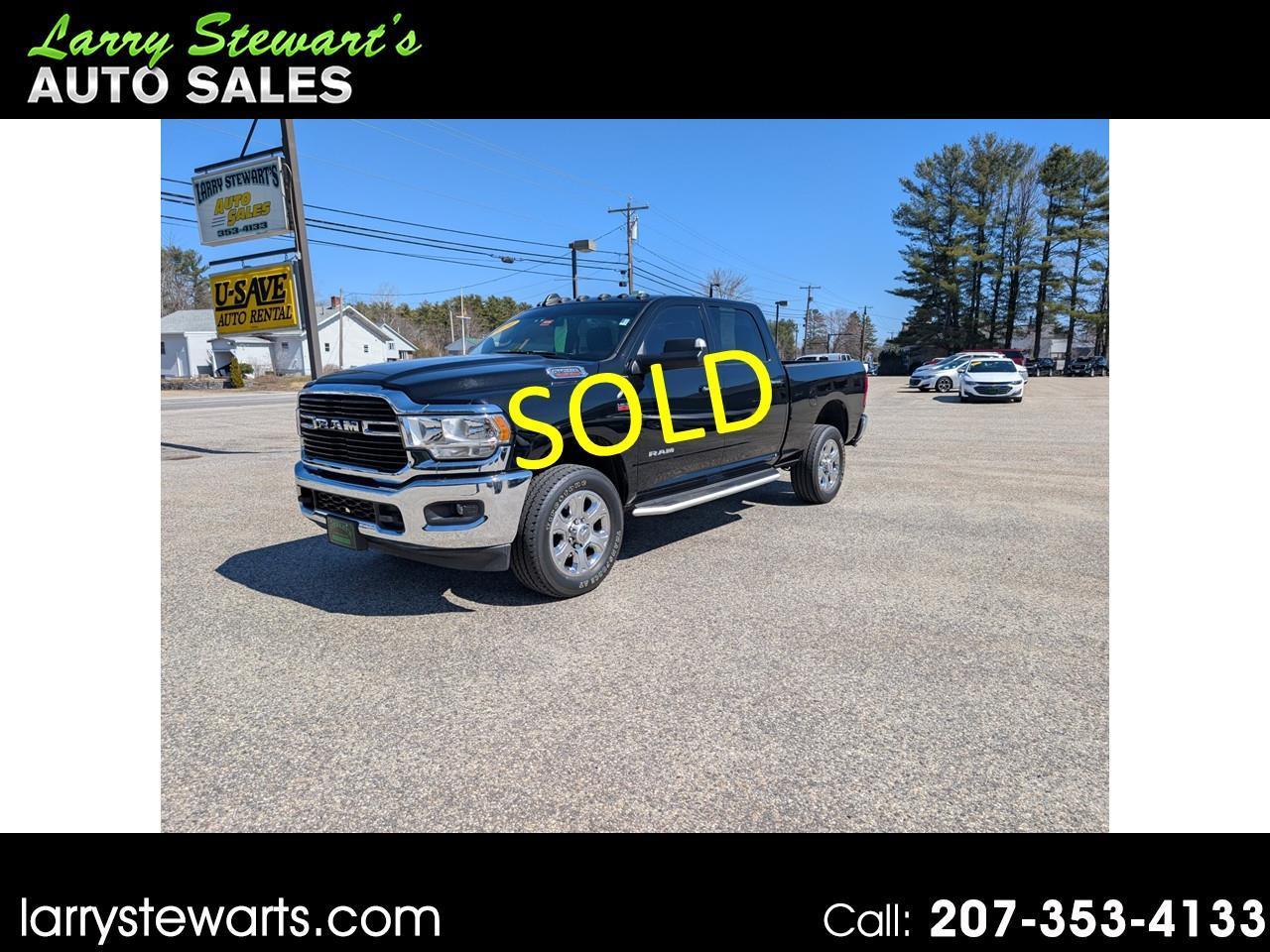 2019 RAM 2500 Big Horn 4x4 Crew Cab 6'4" Box