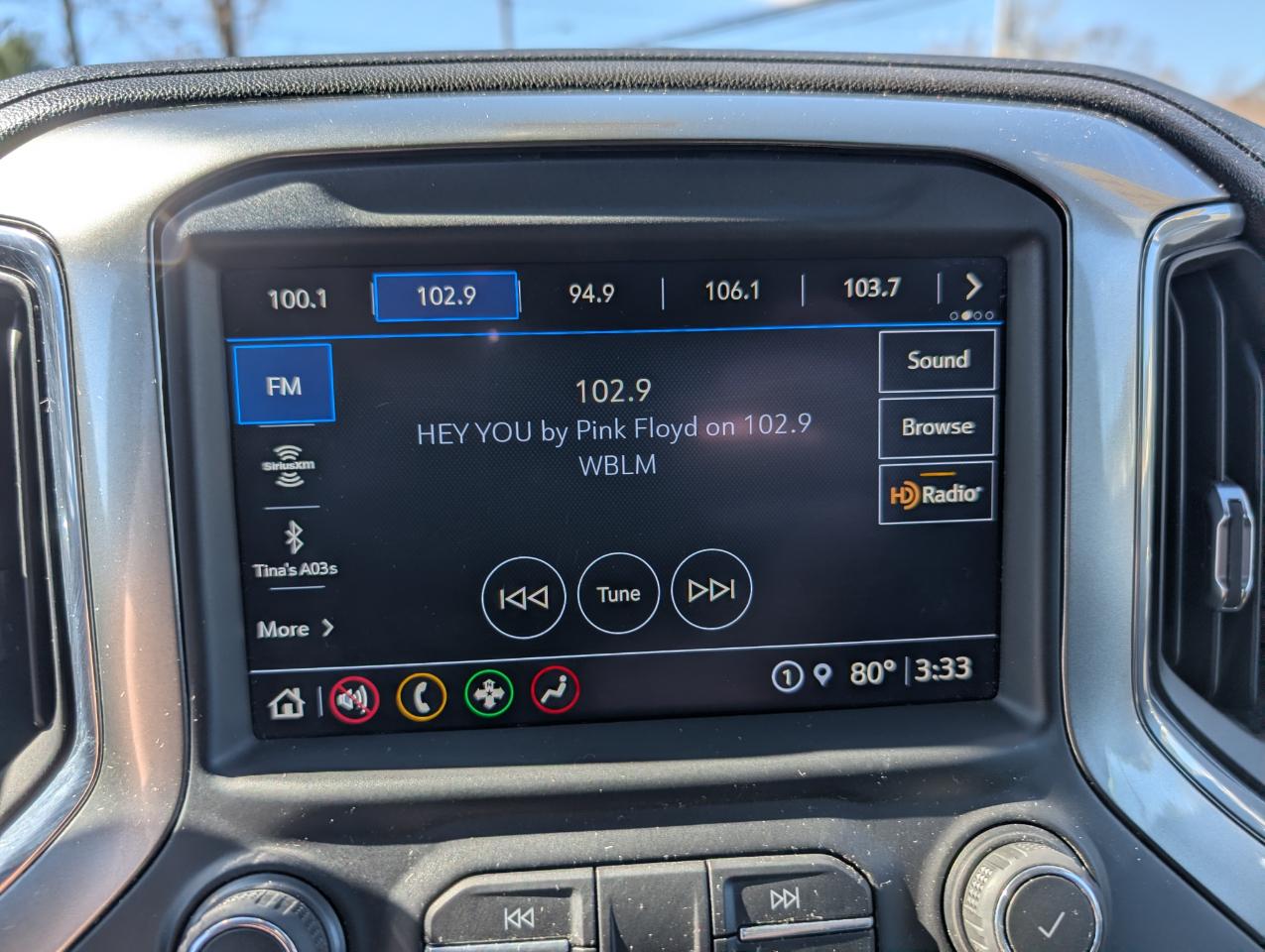 Chevrolet Silverado 1500 4WD Crew Cab 147" LT Trail Boss 2021