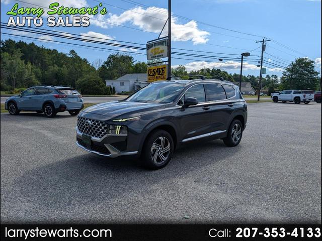 Gray 2022 Hyundai Santa Fe SUV / Crossover All-Wheel Drive Automatic