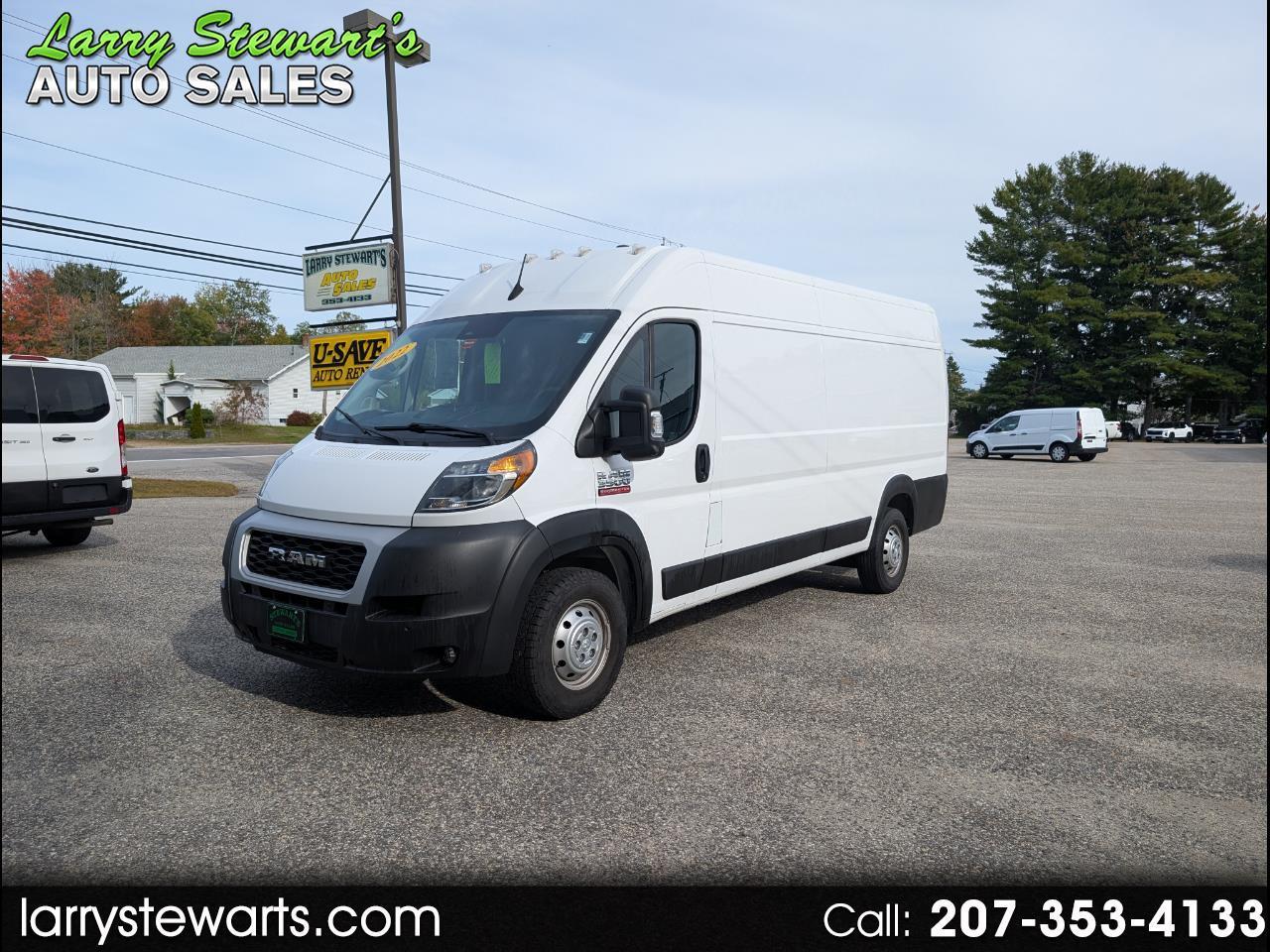 2022 RAM ProMaster Cargo Van 3500 High Roof 159" WB EXT