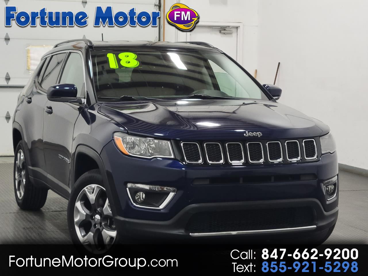 Used 2018 Jeep Compass Limited 4WD for Sale in Waukegan IL 60085