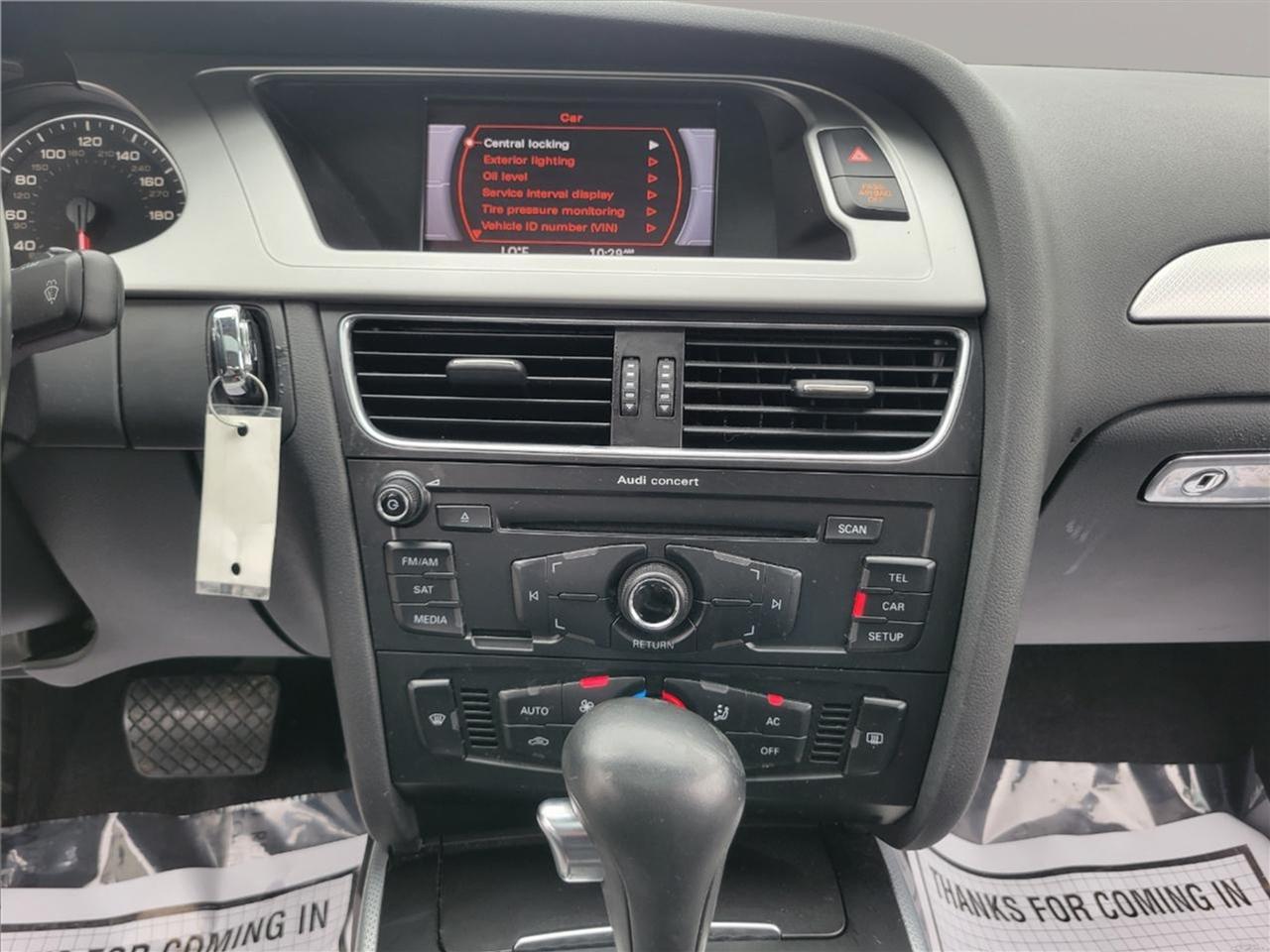 Audi A4 4dr Sdn CVT FrontTrak 2.0T Premium 2011