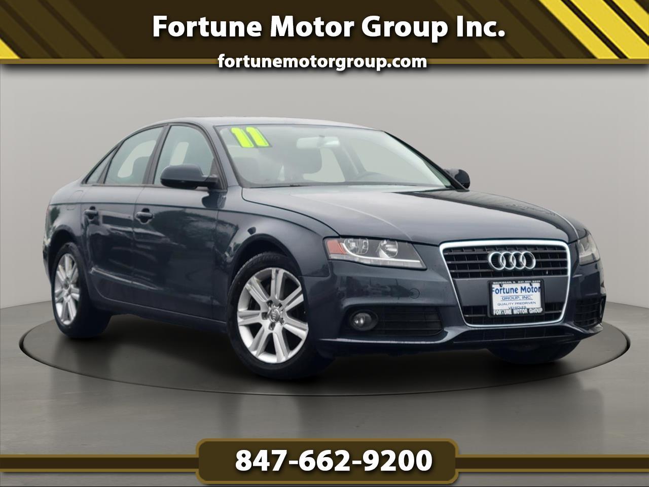 2011 Audi A4 4dr Sdn CVT FrontTrak 2.0T Premium