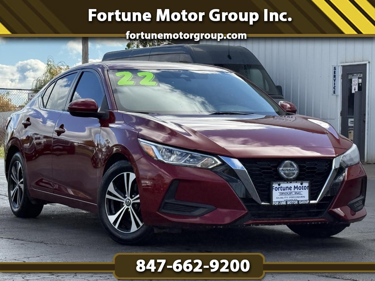 2022 Nissan Sentra SV CVT