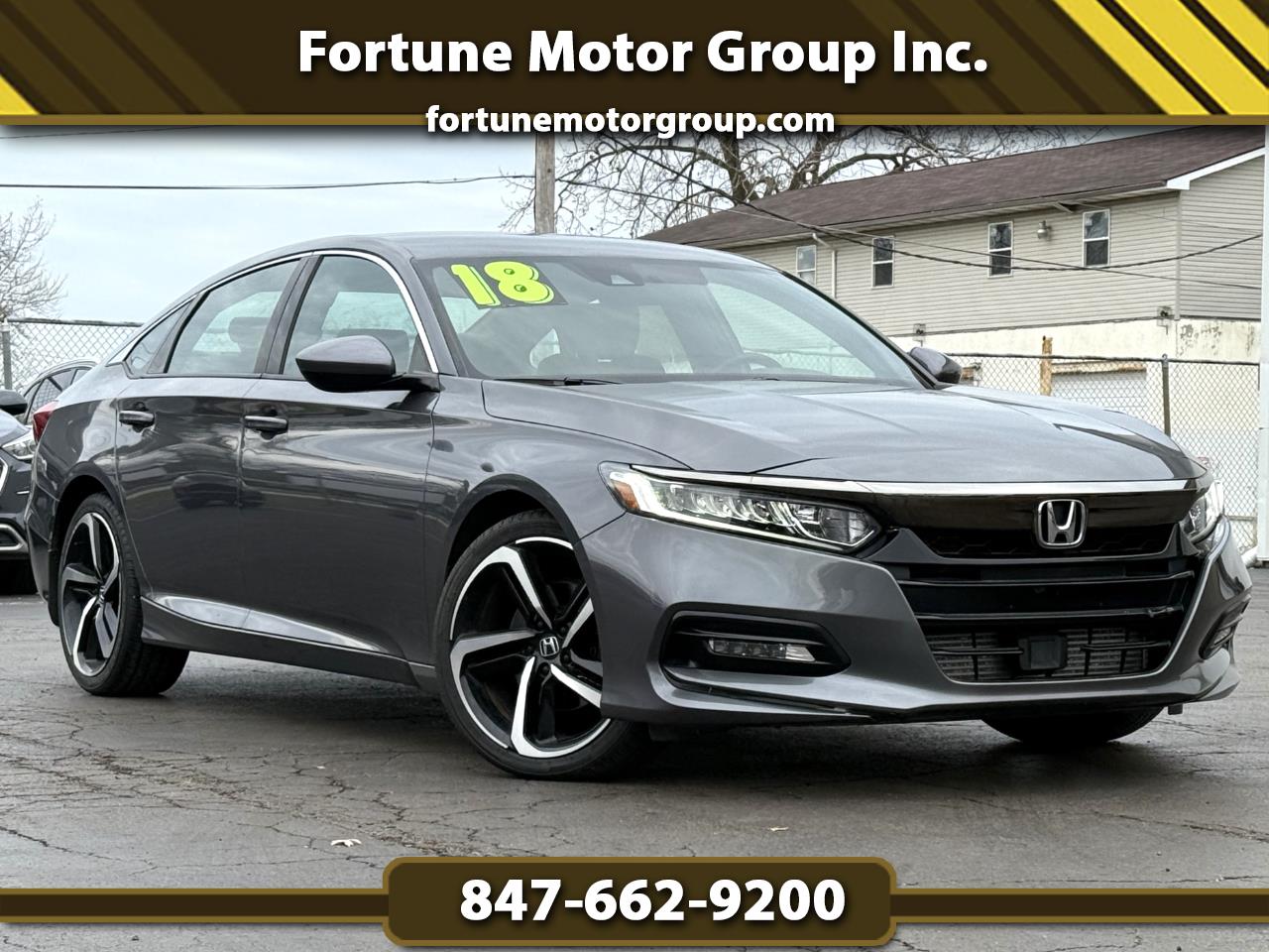 2018 Honda Accord Sedan Sport 1.5T CVT