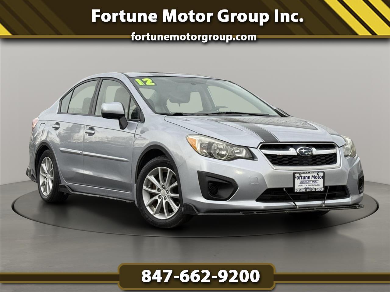 Subaru Impreza Sedan 4dr Auto 2.0i Premium 2012