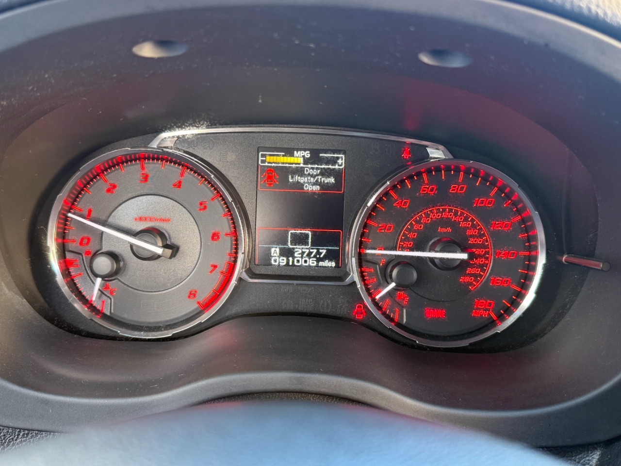 Subaru WRX 4dr Sdn Man Limited 2015