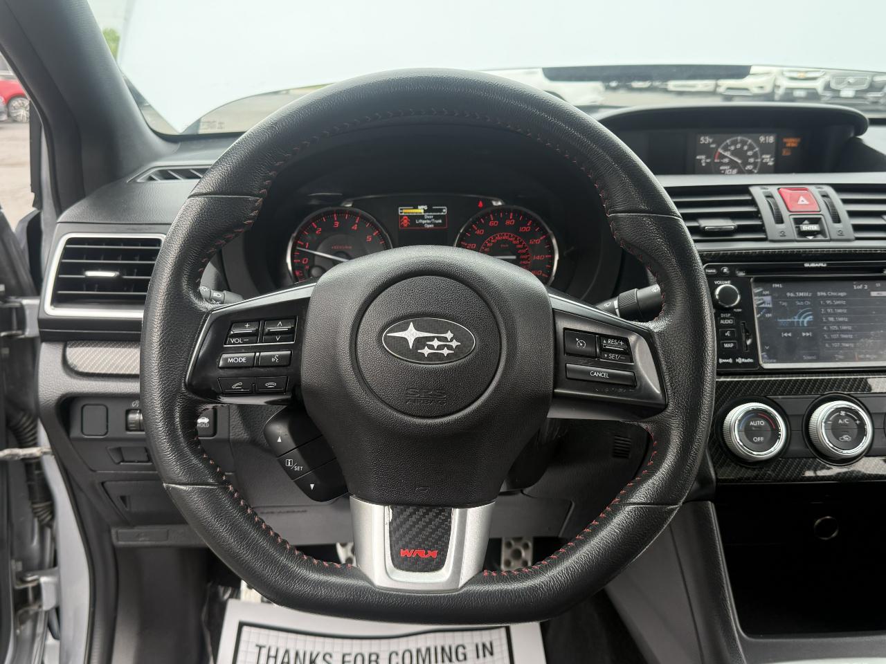 Subaru WRX 4dr Sdn Man Limited 2015