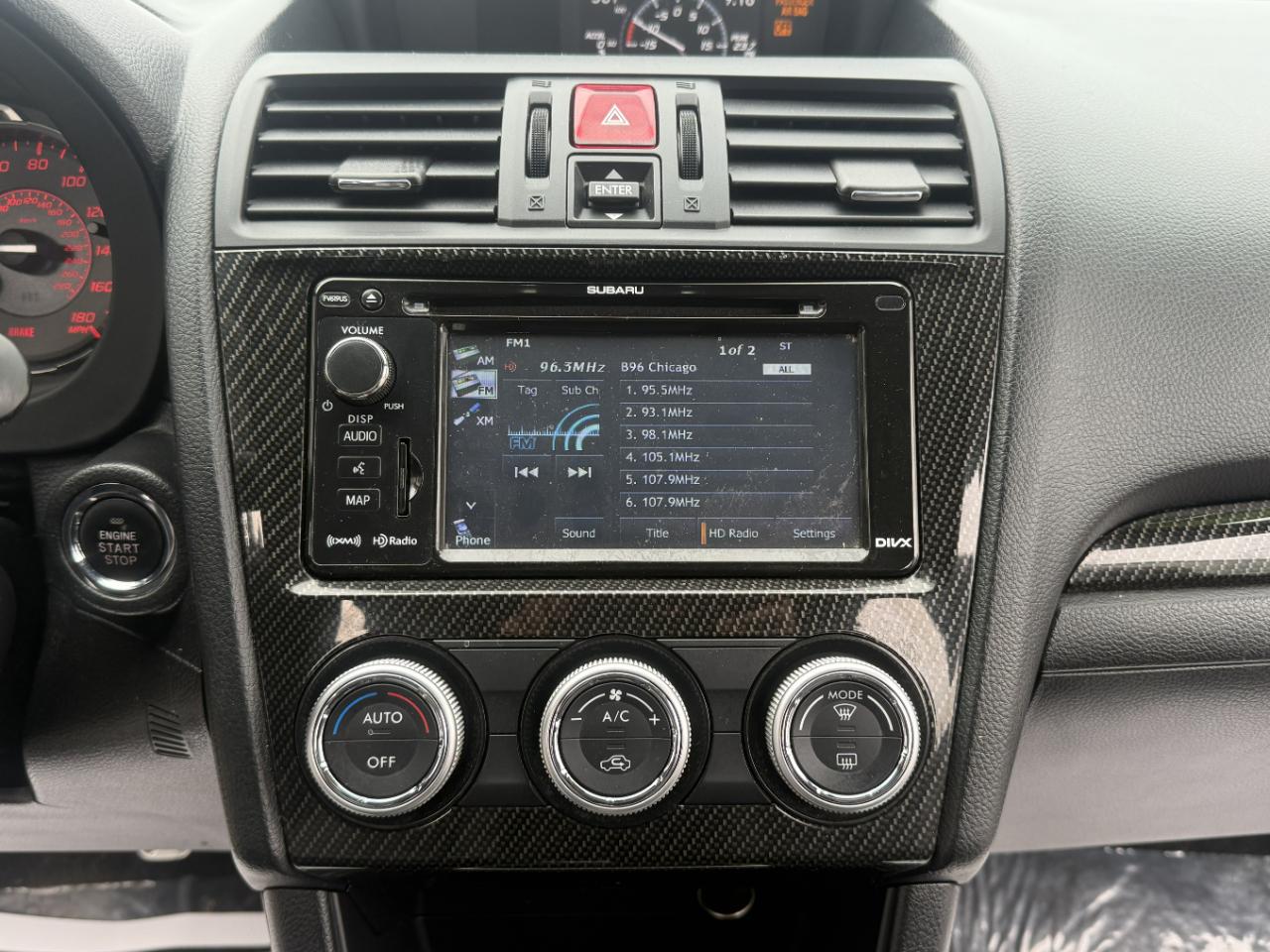 Subaru WRX 4dr Sdn Man Limited 2015