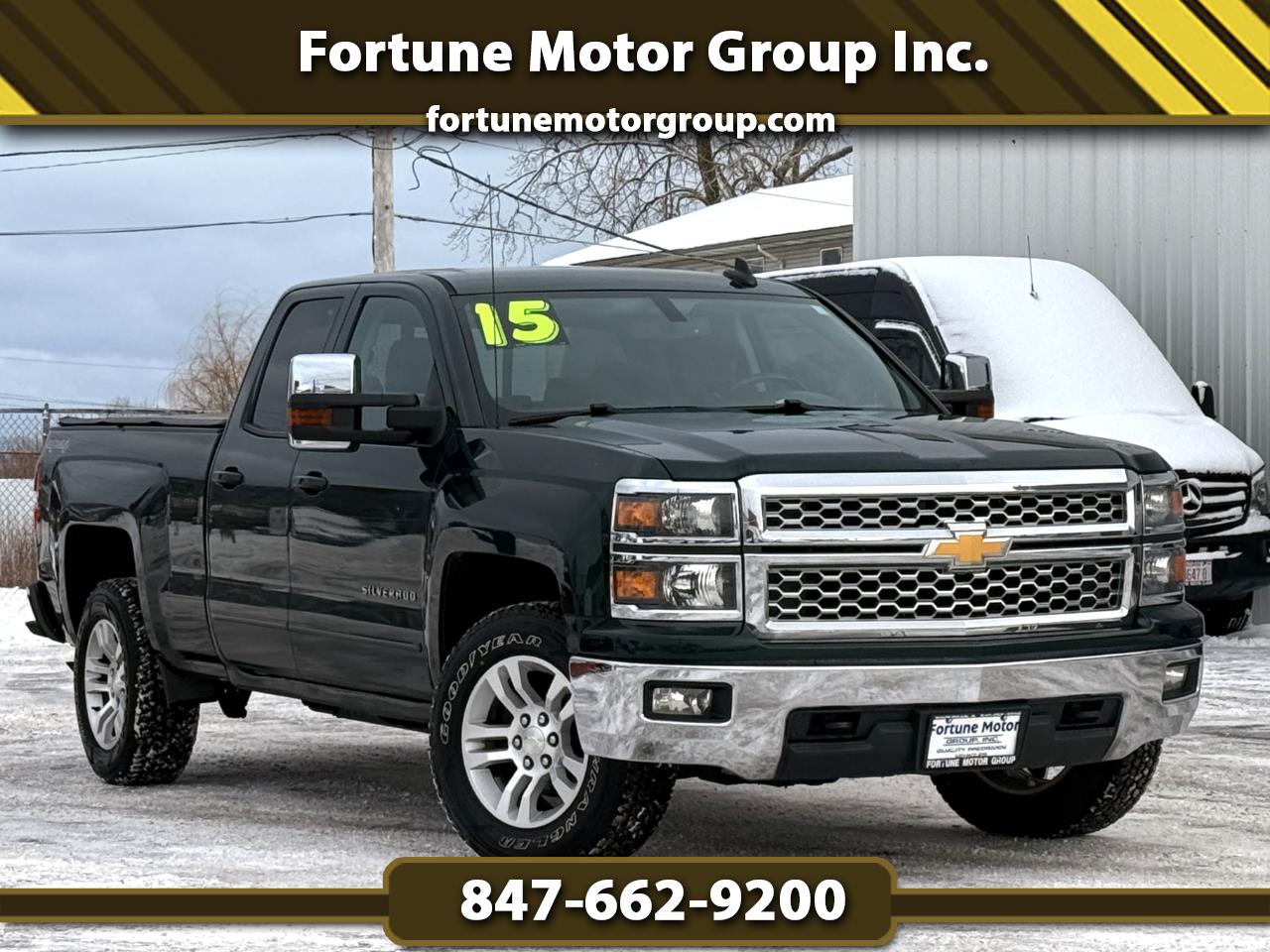 2015 Chevrolet Silverado 1500 4WD Double Cab 143.5" LT w/1LT