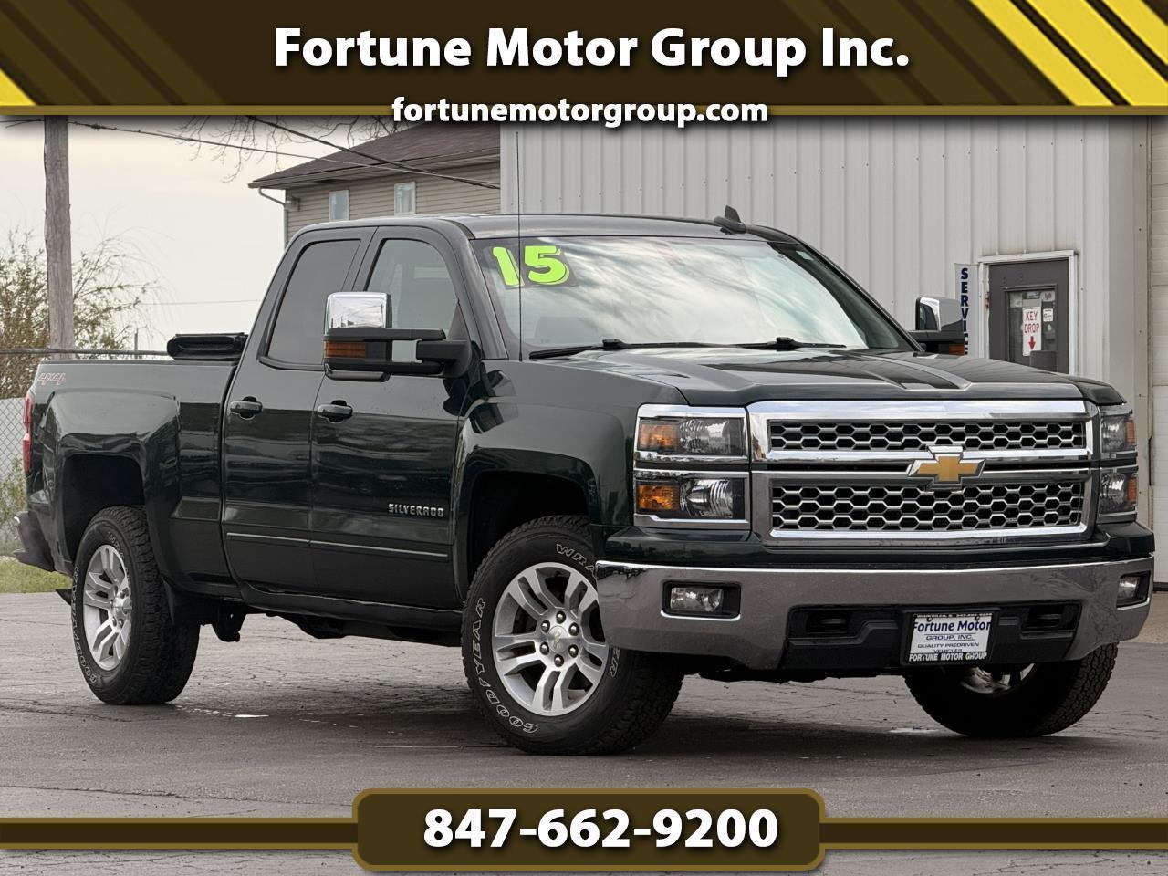 2015 Chevrolet Silverado 1500 4WD Double Cab 143.5" LT w/1LT
