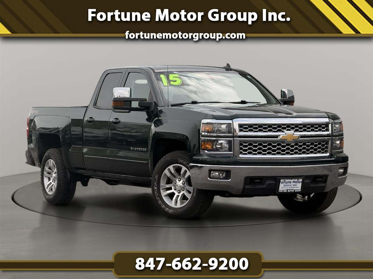 2015 Chevrolet Silverado 1500 4WD Double Cab 143.5" LT w/1LT