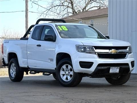 2018 Chevrolet Colorado 4WD Ext Cab 128.3" Work Truck