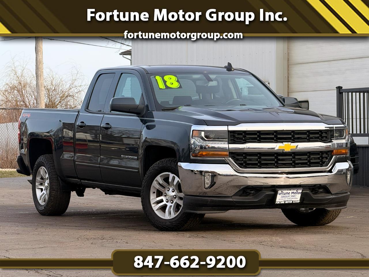 2018 Chevrolet Silverado 1500 4WD Double Cab 143.5" LT w/1LT