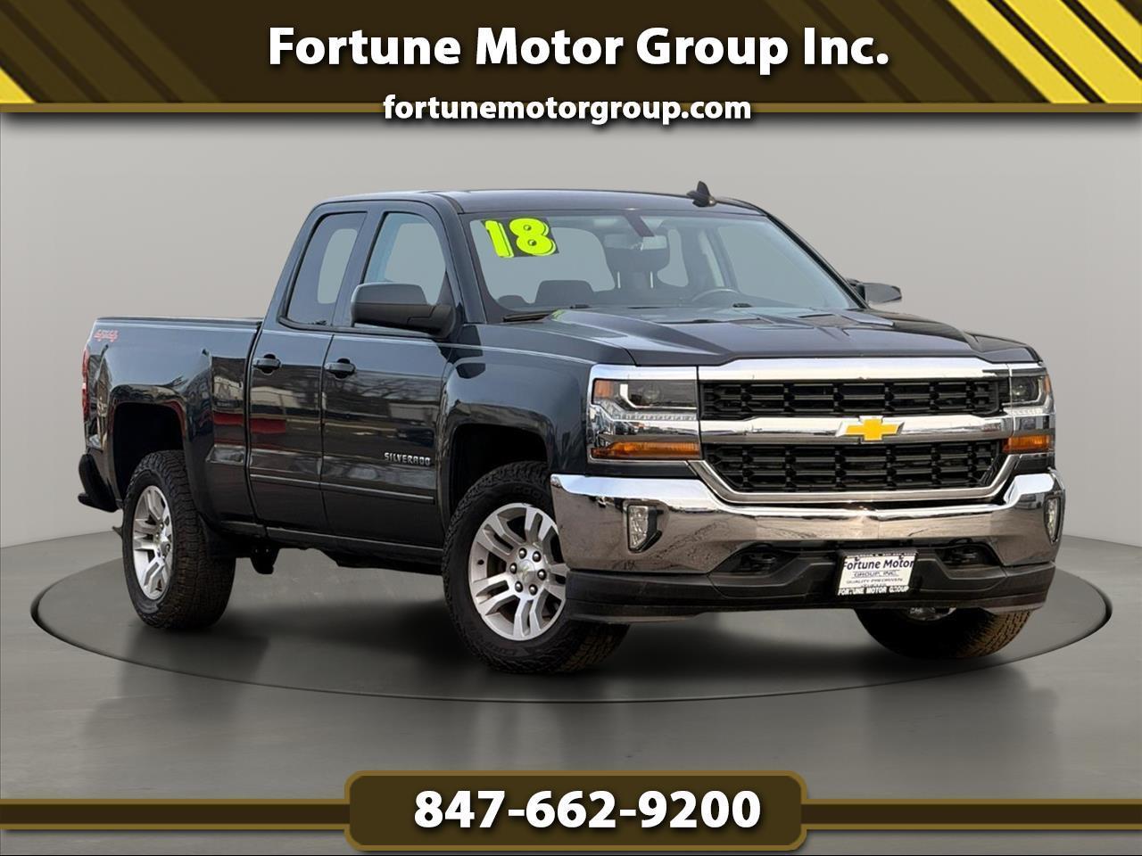2018 Chevrolet Silverado 1500 4WD Ext Cab 143.5" LT w/1LT