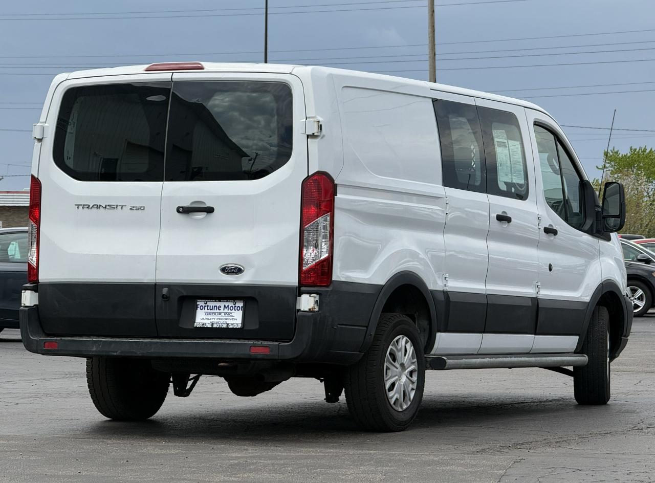 Ford Transit Van T-250 130" Low Rf 9000 GVWR Swing-Out RH Dr 2019