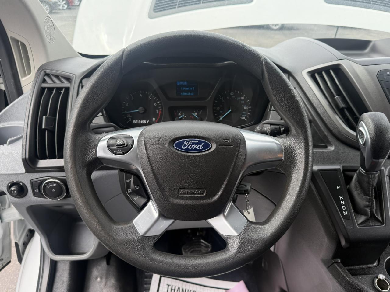 Ford Transit Van T-250 130" Low Rf 9000 GVWR Swing-Out RH Dr 2019