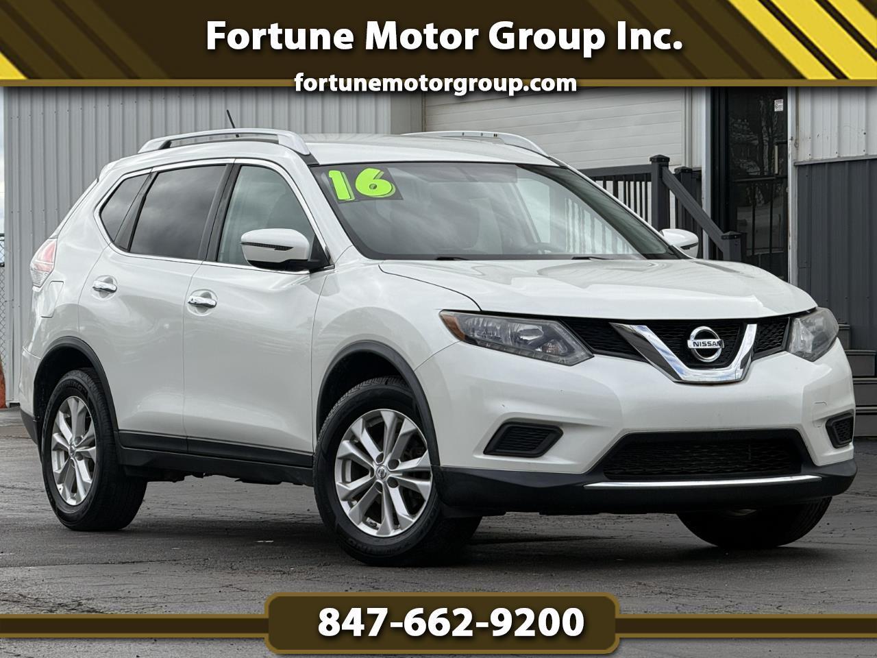 Nissan Rogue AWD 4dr SV 2016