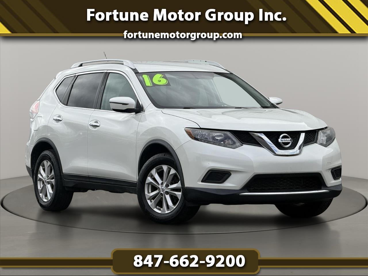 Nissan Rogue AWD 4dr SV 2016