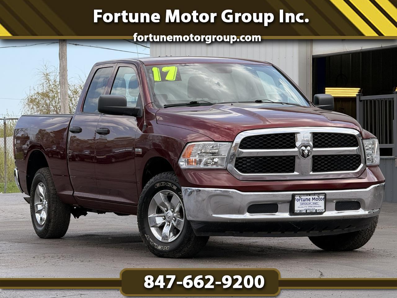 RAM 1500 Tradesman 4x4 Quad Cab 6'4" Box 2017
