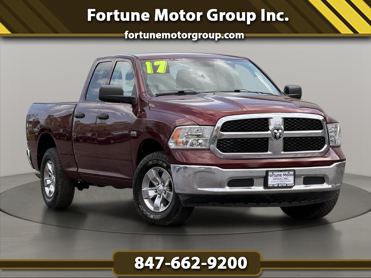RAM 1500 Tradesman 4x4 Quad Cab 6'4" Box 2017