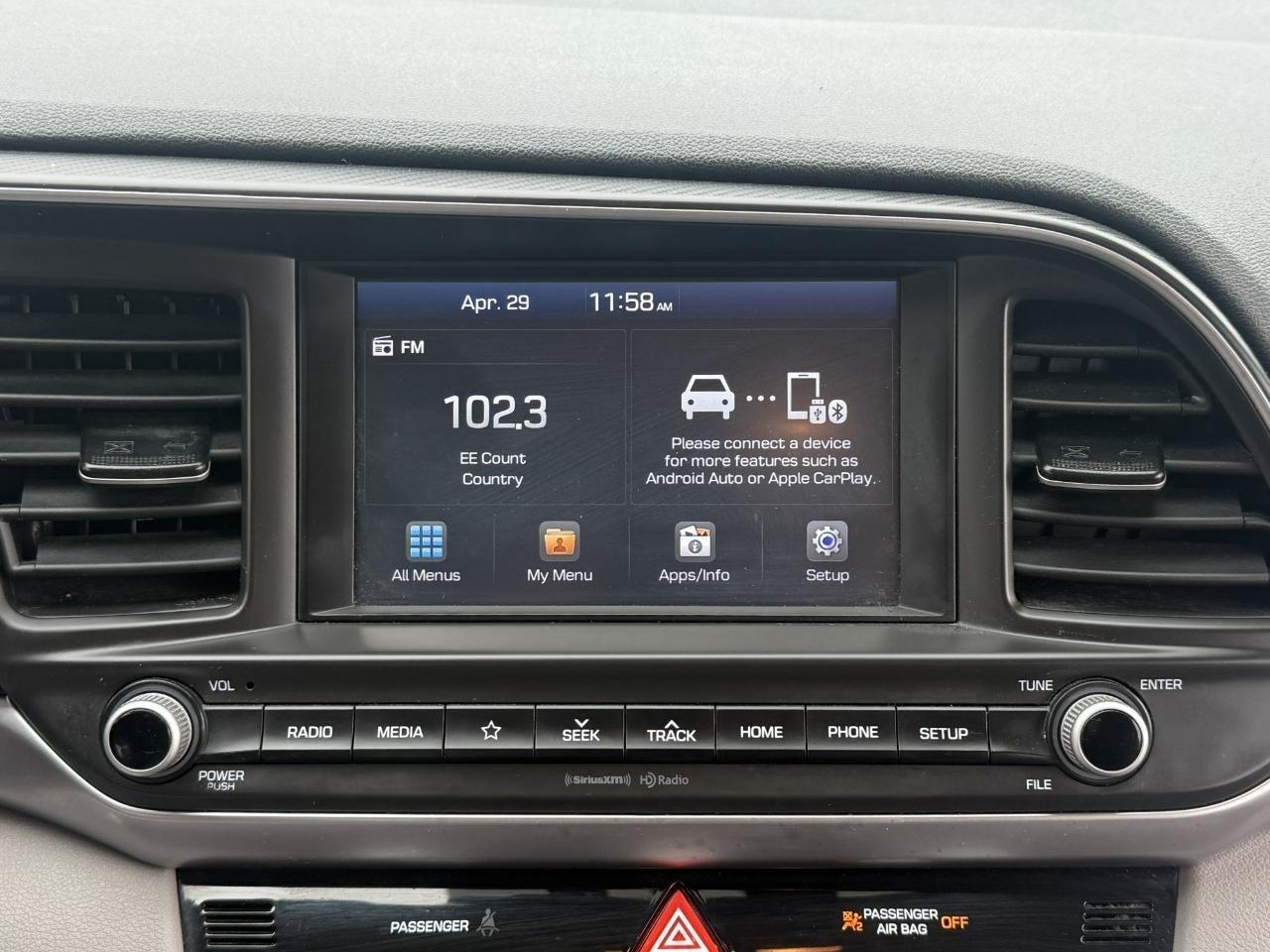 Hyundai Elantra SEL IVT 2020