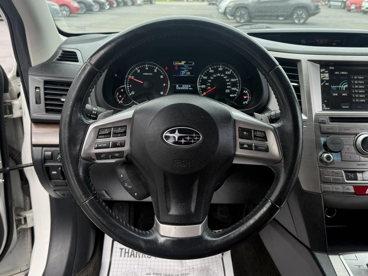 Subaru Outback 4dr Wgn H4 Auto 2.5i Limited 2014