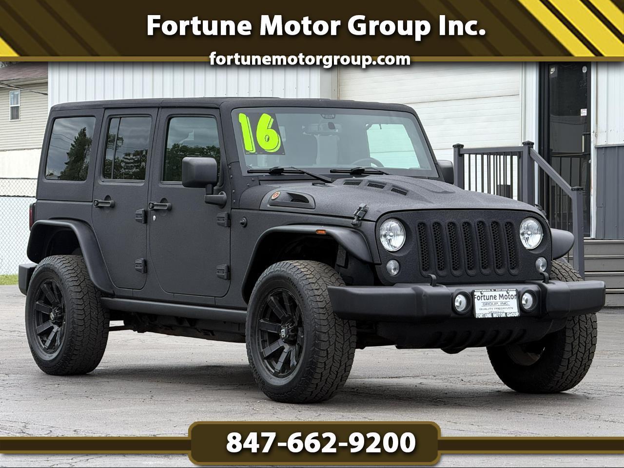 Jeep Wrangler Unlimited 4WD 4dr Rubicon 2016