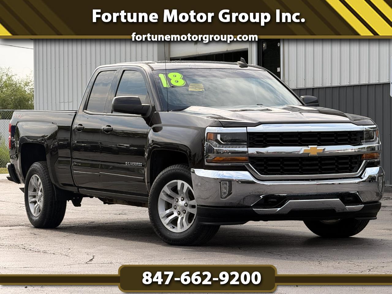 2018 Chevrolet Silverado 1500 4WD Ext Cab 143.5" LT w/1LT