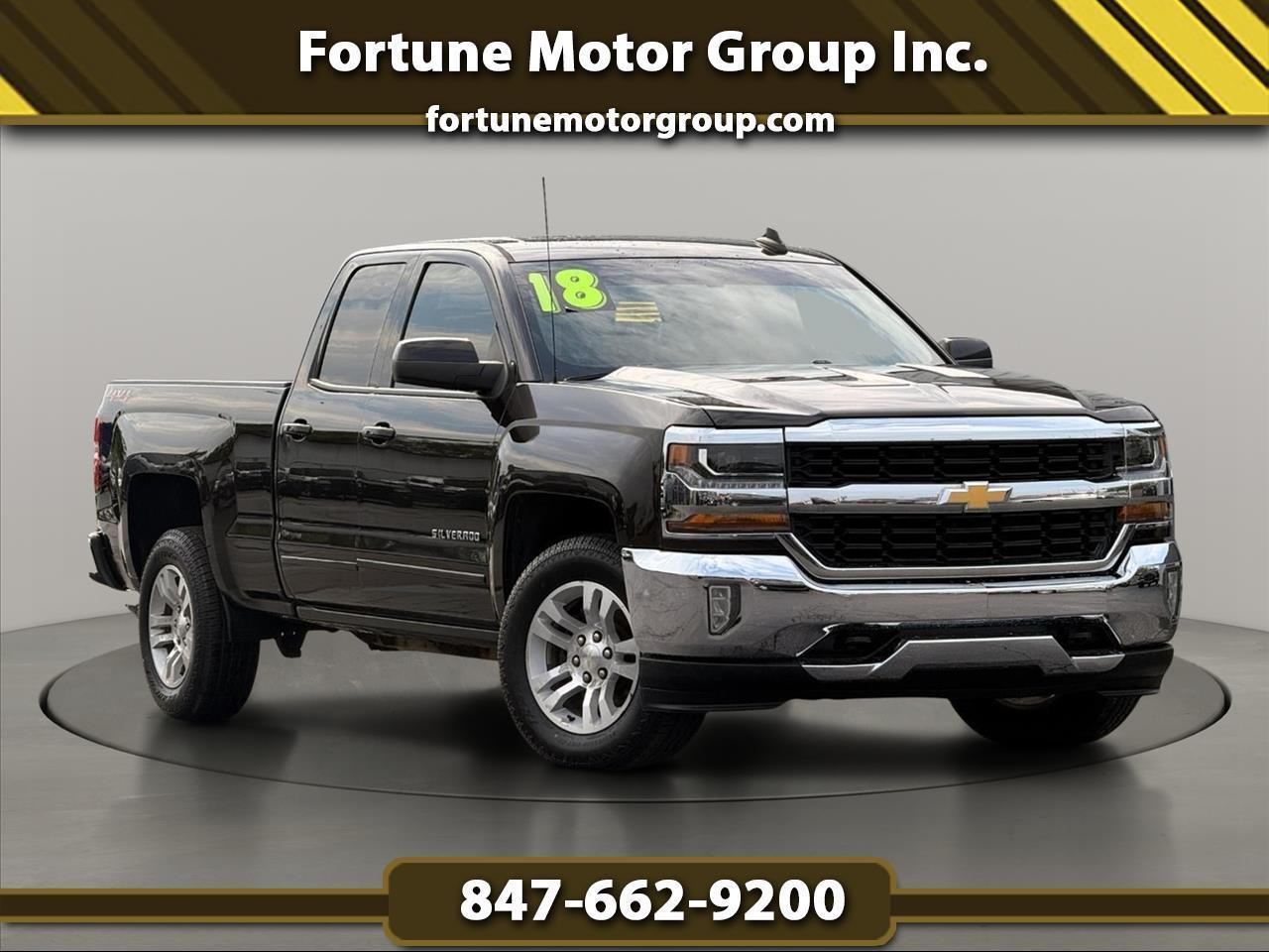 2018 Chevrolet Silverado 1500 4WD Ext Cab 143.5" LT w/1LT