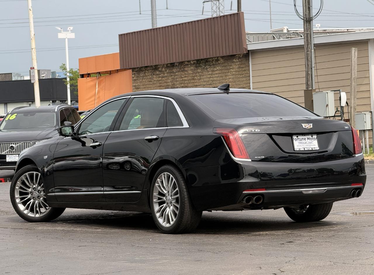 Cadillac CT6 4dr Sdn 3.6L Premium Luxury AWD 2017